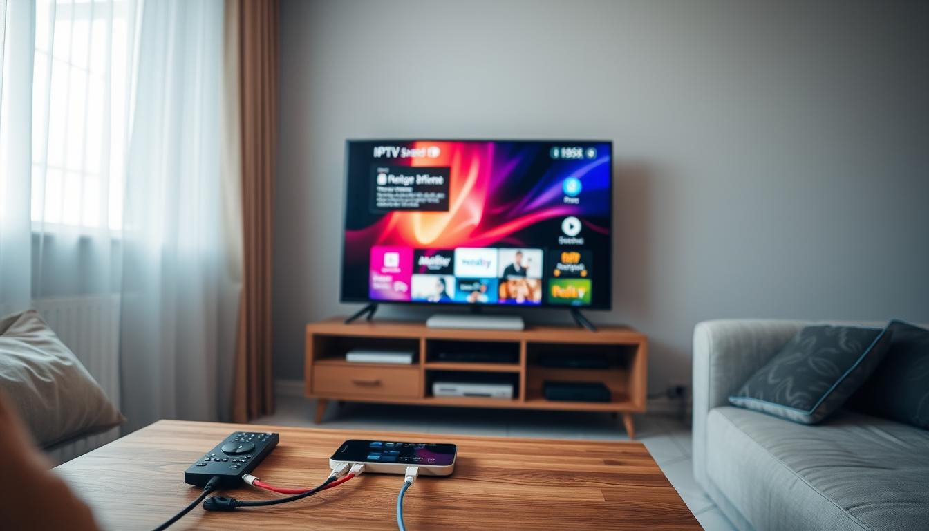 how to set up iptv on smart tv